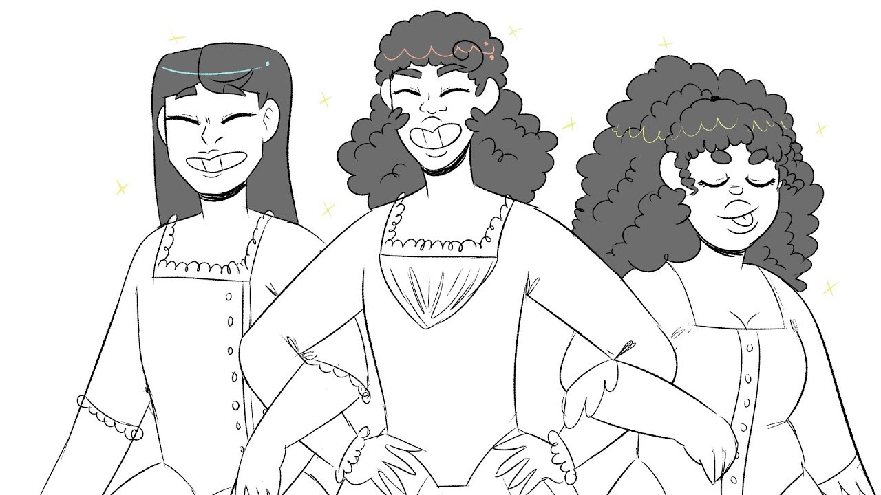 The Schuyler Sisters | Hamilton Animatic (Reupload)