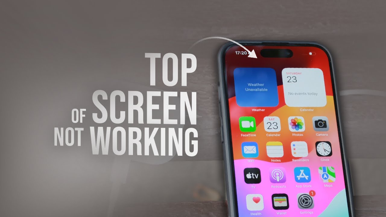 Что делать, если верхняя часть экрана iPhone перестала работать (объяснение)