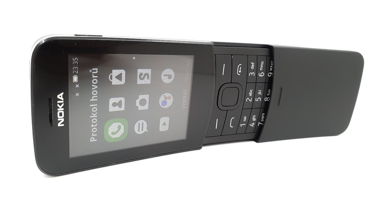 Jeden den s Nokia 8110 místo Samsung S9+