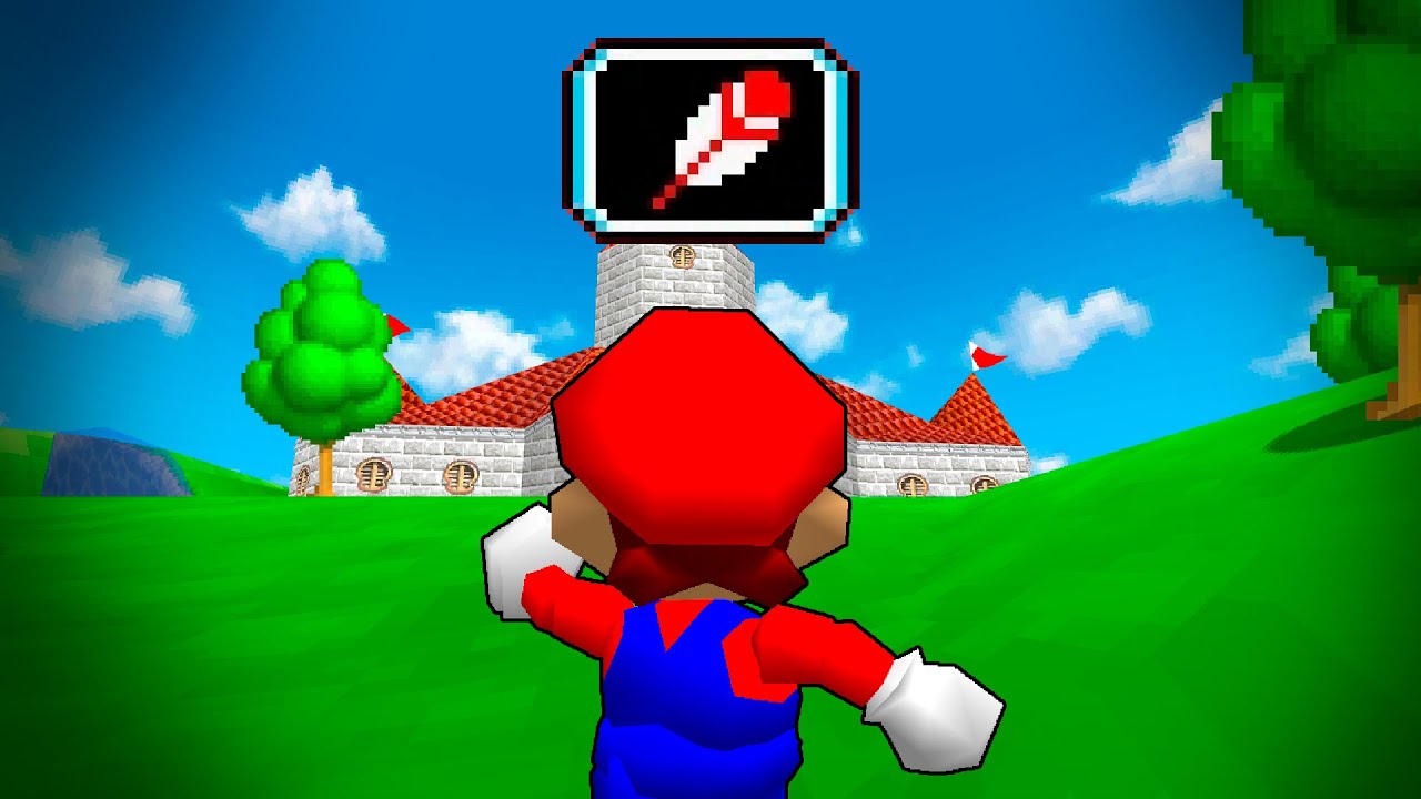 MARIO 64 pero las monedas sirven de verdad y no son una basura