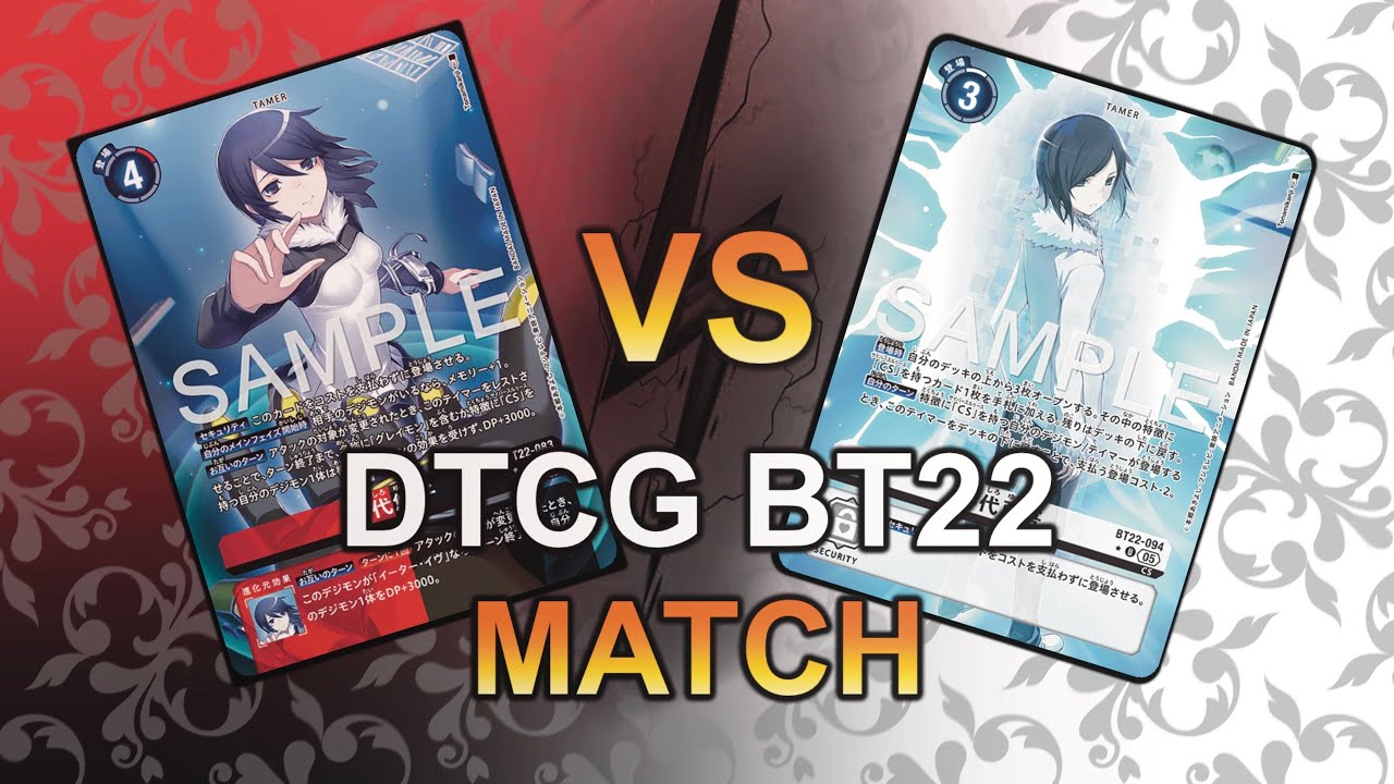 Gaiomon vs Eater Decks (BT22 Match) – Sibling Rivalry