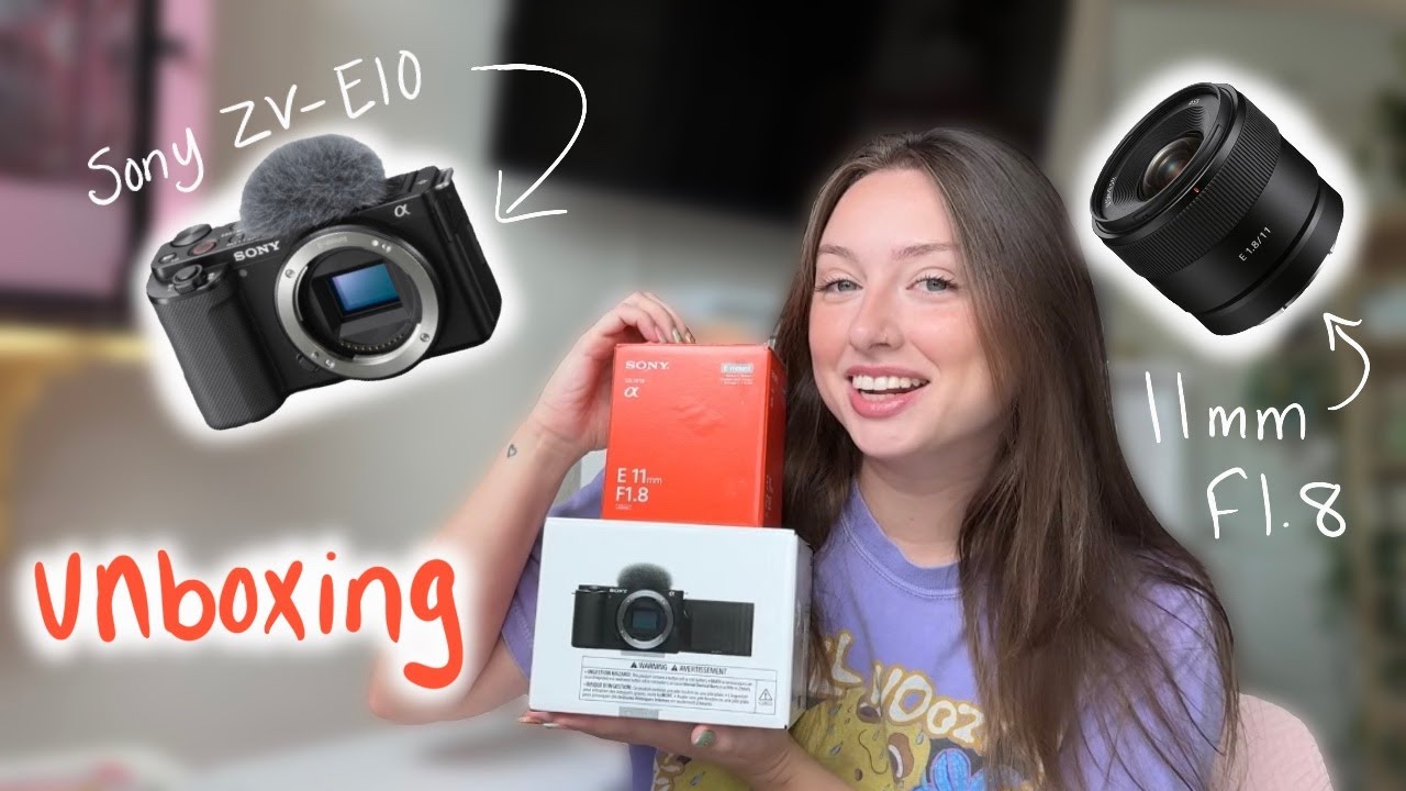Unboxing My Sony ZV-E10 📸 | First Impressions + iPhone 16 Pro Comparison (Non-Techy Review)
