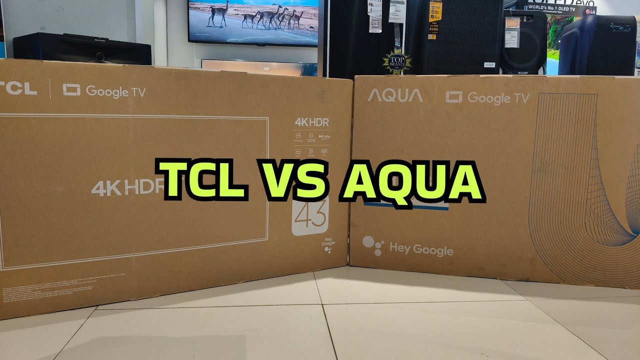 СРАВНИТЕ TCL P6K и AQUA K85FUX ‼️