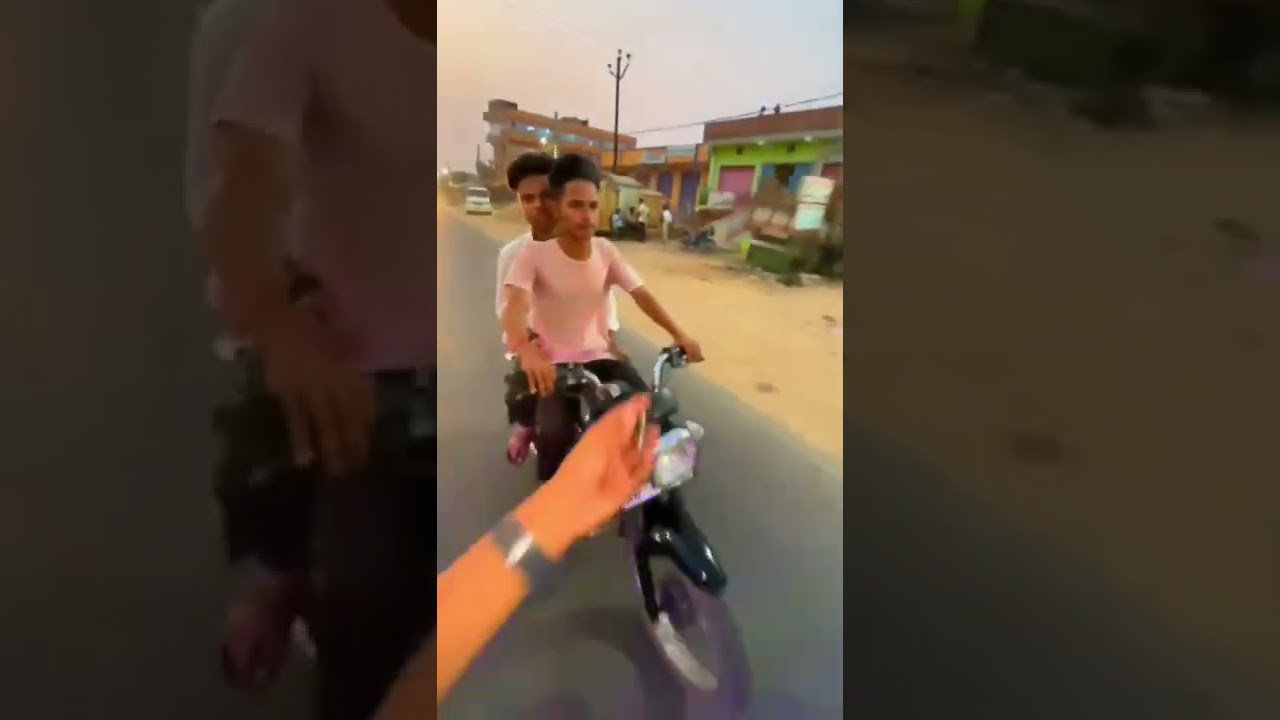 Snatching key 🔑 of bike funny