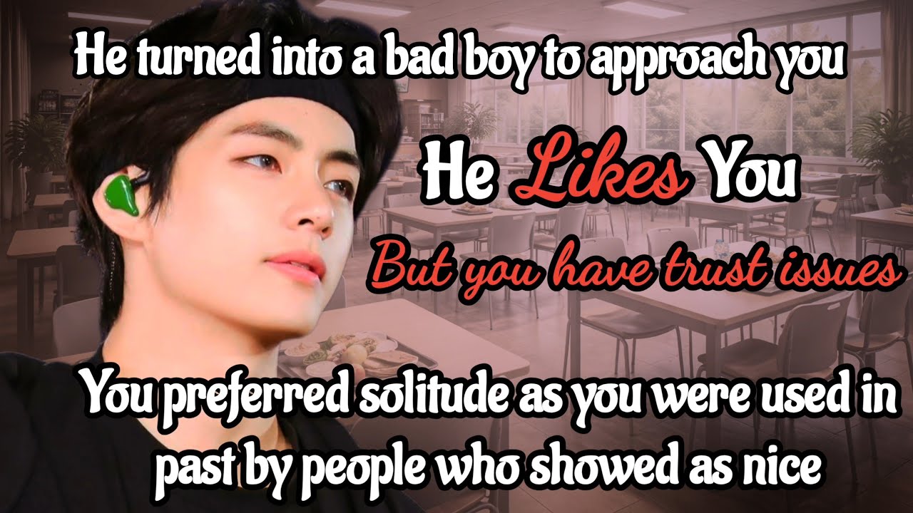 You were getting depressed | Bad boy Taehyung ff