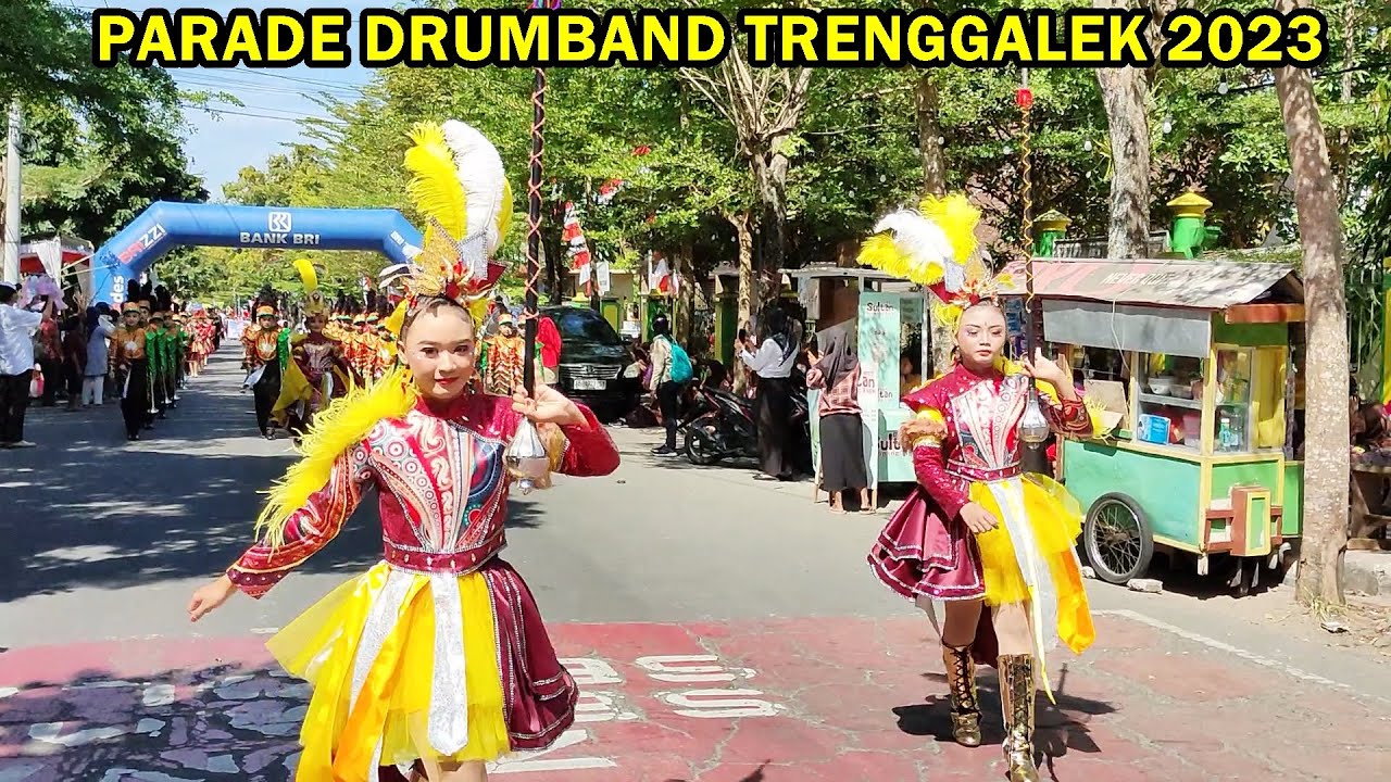 DRUMBAND SDN 2 NGANTRU (BAHANA PERTIWI BAND) PARADE DRUMBAND TINGKAT SD TERBARU TRENGGALEK 2023