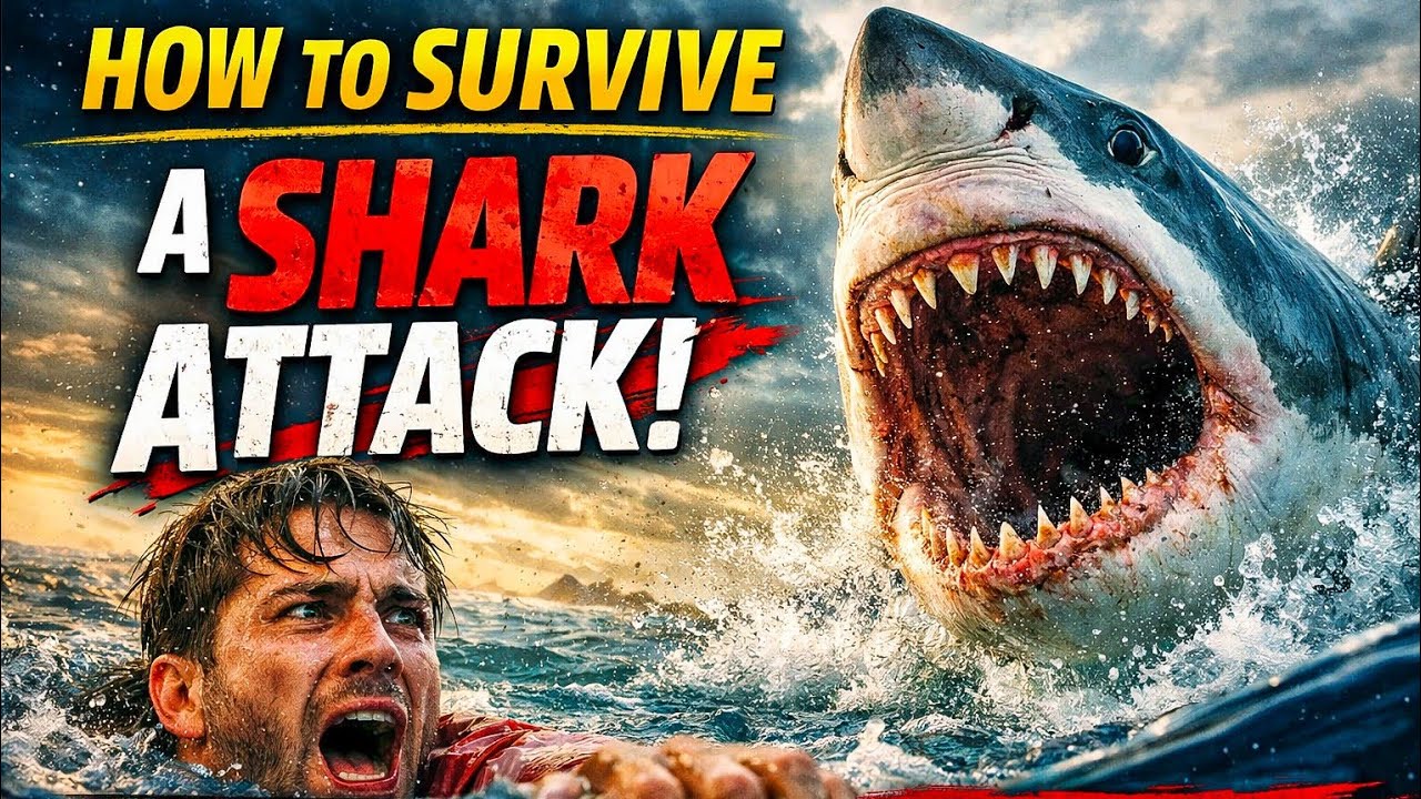 How To Survive A Shark Attack | Real Survival Story That Will Save Your Life