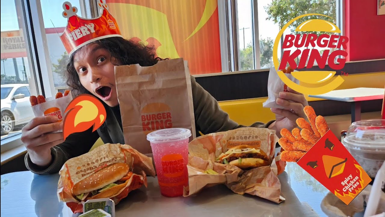 HOW GOOD IS THE FIERY MENU AT BURGER KING? | 1-10 RATING SCALE