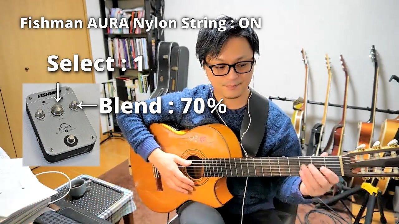 Fishman AURA Nylon  - 16 Sound Clips