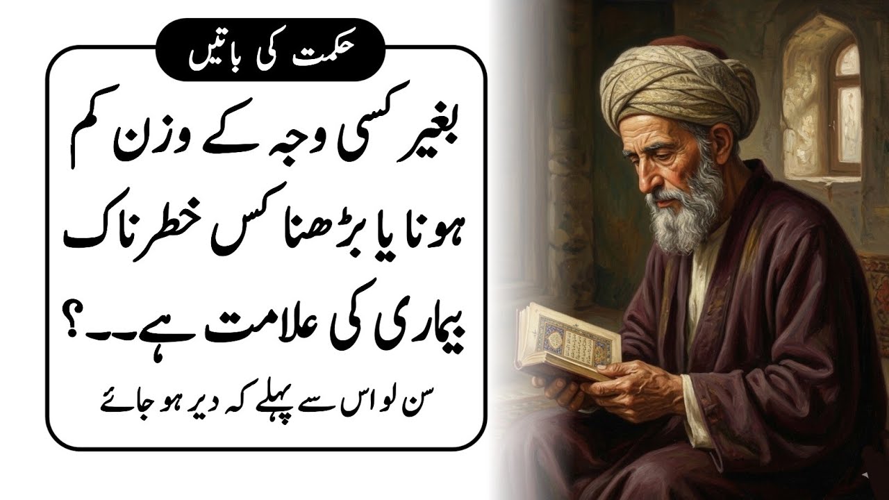 Hazrat Luqman Hakim Ke Anmol Aqwal | Hikmat Ki Batain | Urdu Quotes