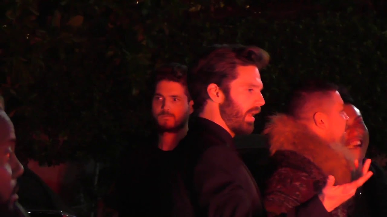 Sebastian Stan outside the I Tonya premiere at Egyptian Theatre in Hollywood