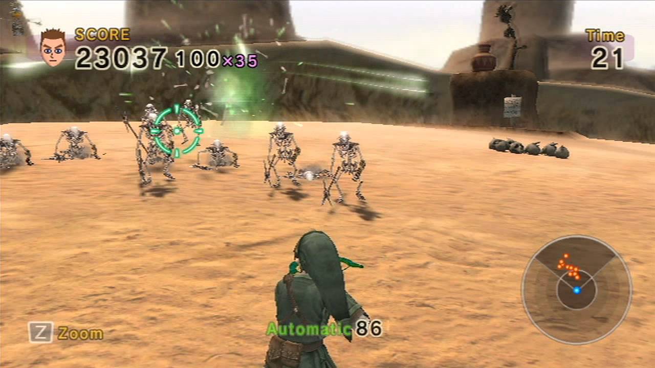 Link's Crossbow Training Playthrough - Level 1
