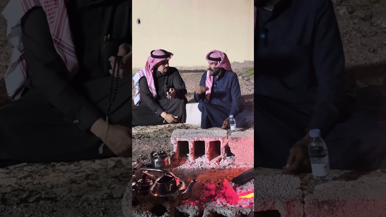 قصة الرجل اللي يعشي الكلب قبل الضيف كاملة 😂😂😂الشاعر وراوي محمد رغيان العازمي