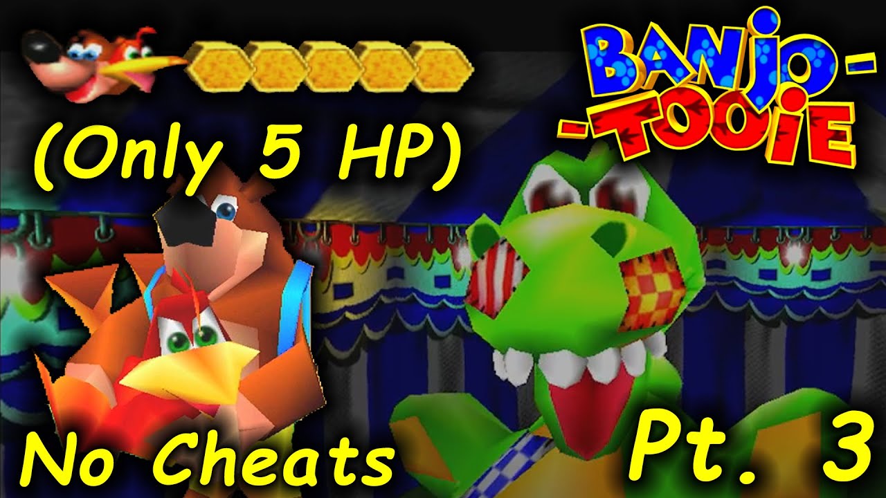 Banjo-Tooie (Only 5 Hit Points - No Cheats) - Part 03 - Witchyworld