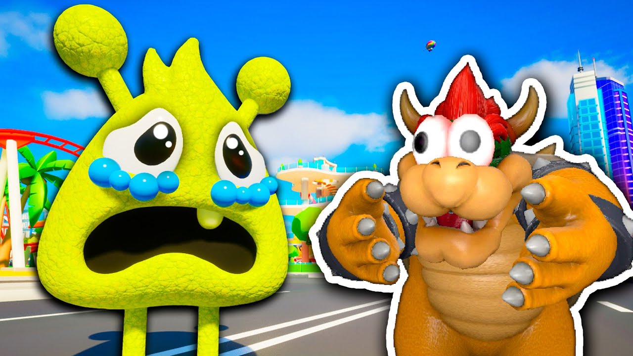 Bowser Plays SPRUNKI EATER BABY ABANDONED at BIRTH GAME LIKE PRO!!! Sprunki Game