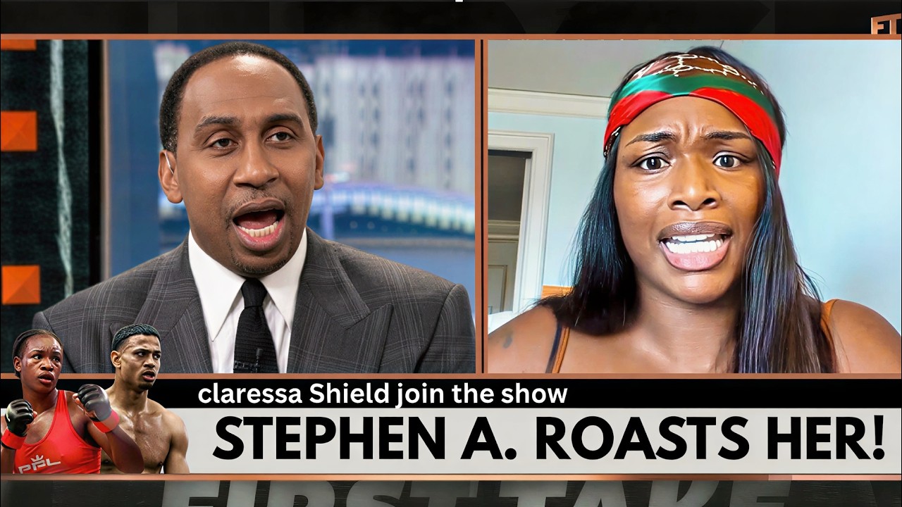 Stephen A. Smith ERUPTS After Claressa Shields Says She Beats Rolando Romero… Then THIS Happens