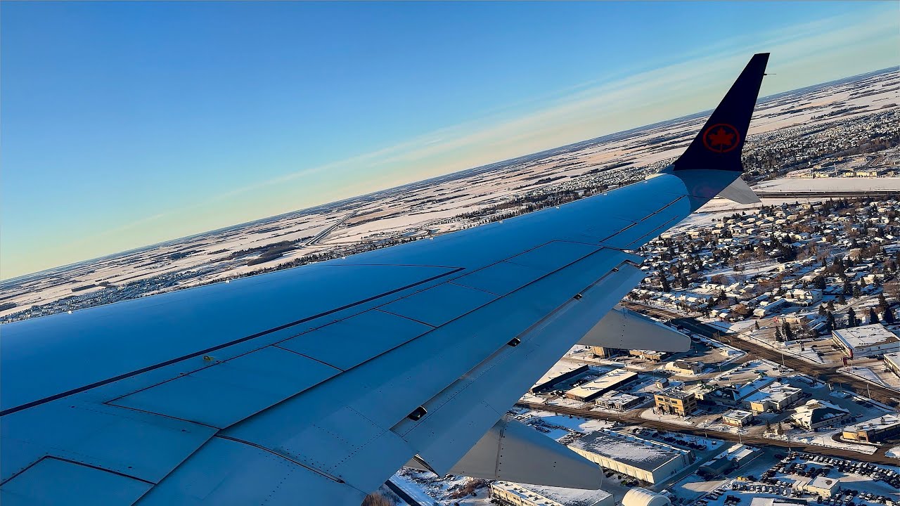 [4K] – Full Flight – Air Canada – Boeing 737-8 Max – YEG-YVR – C-FSIQ – AC237 – IFS 820