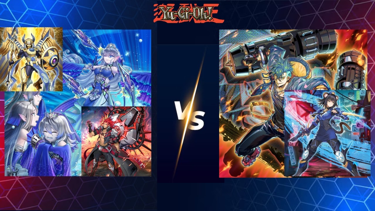 Tearlaments Fiendsmith Horus vs Vanquish Soul K9 DB rated match | Yugioh