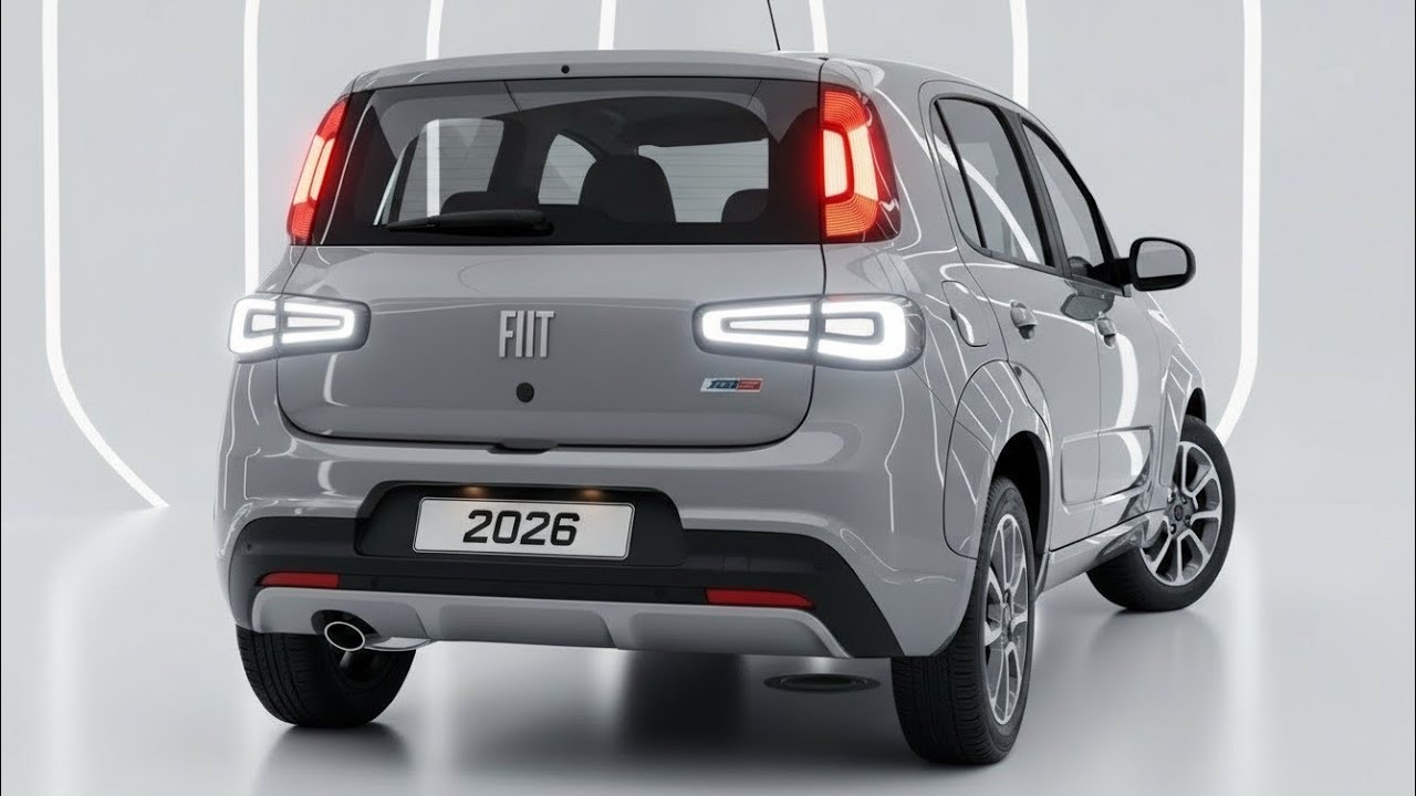 Fiat Uno 2026 Novo Modelo Revelado no Brasil | Design Moderno, Tecnologia e Economia