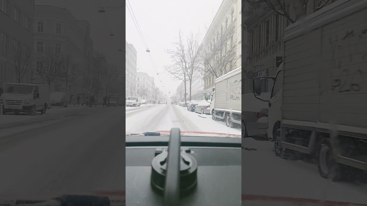 Verdammt  gefährlich Heute zu fahren ❄️❄️❄️
