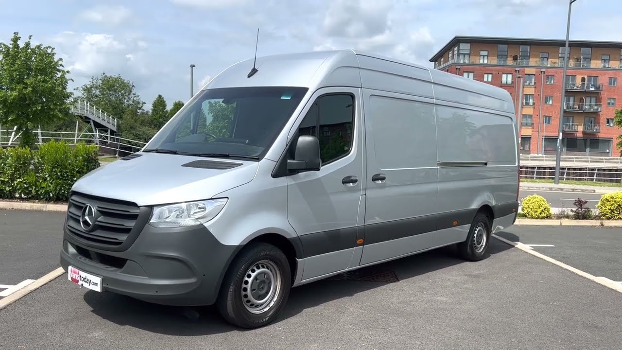 Review of 2019 Mercedes Sprinter LWB for sale @VansTodayWorcester