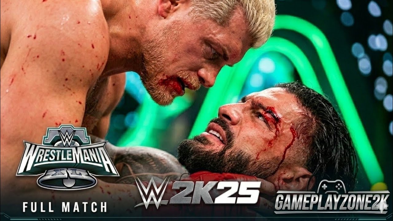 ROMAN REIGNS RETIRES CODY? 😱 WWE 2K25: Cody Rhodes vs Roman Reigns Ladder Match (4K Ultra Graphics)