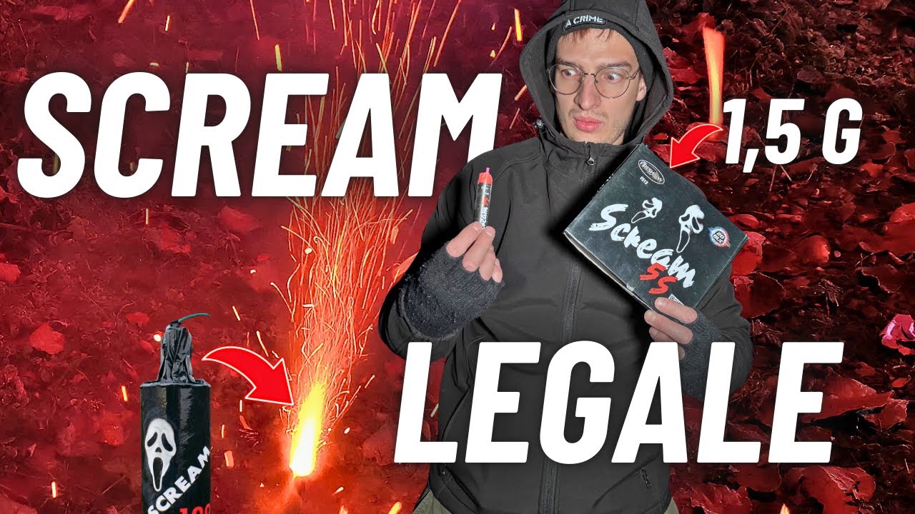 Recensione e TEST al FONOMETRO dei NUOVI PETARDI SCREAM 5S da 1,5g: IL PI&Ugrave; POTENTE PETARDO LEGALE ?!