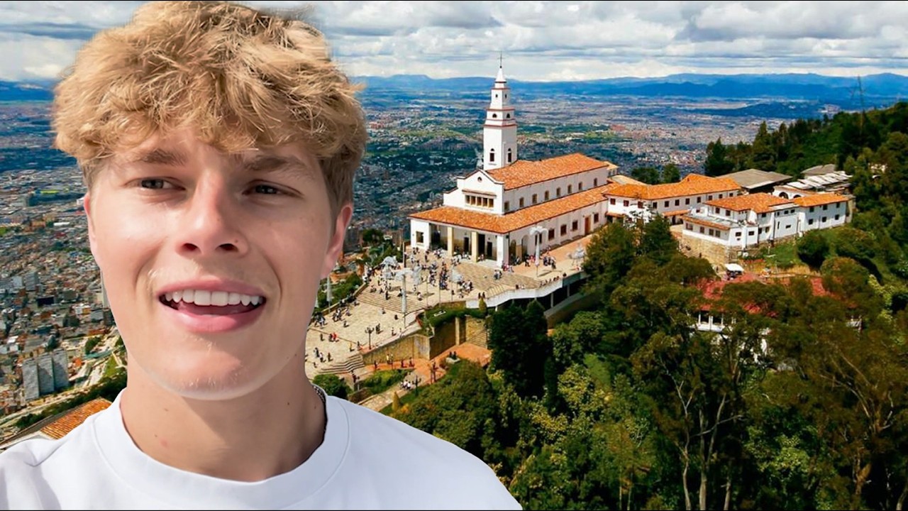 Hiking Monserrate Hill in Bogota