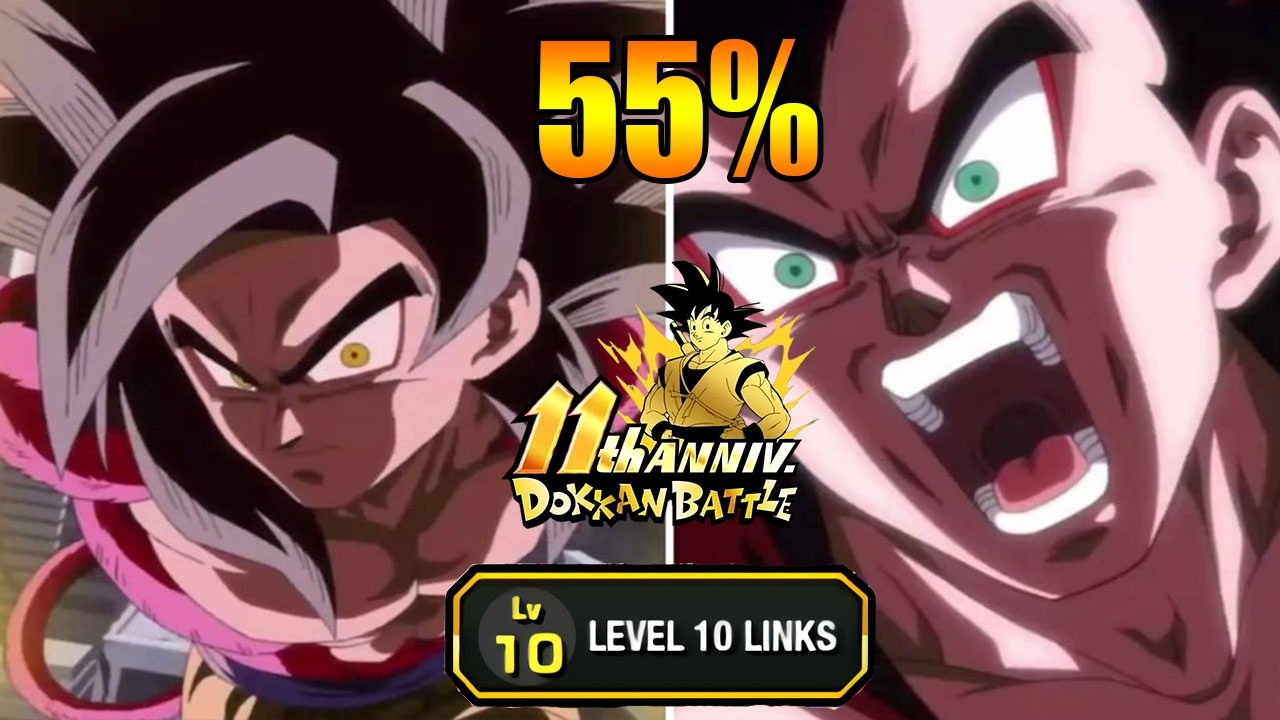 ABBIAMO UN PROBLEMA!!! SHOWCASE 55% LINK 10 VEGETA E GOKU SSJ4 SWITCH LR || DBZ Dokkan Battle ITA