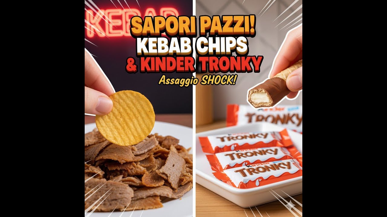 Cibo americano particolare 🇺🇸 | Patatine al kebab & Tronky ripieni