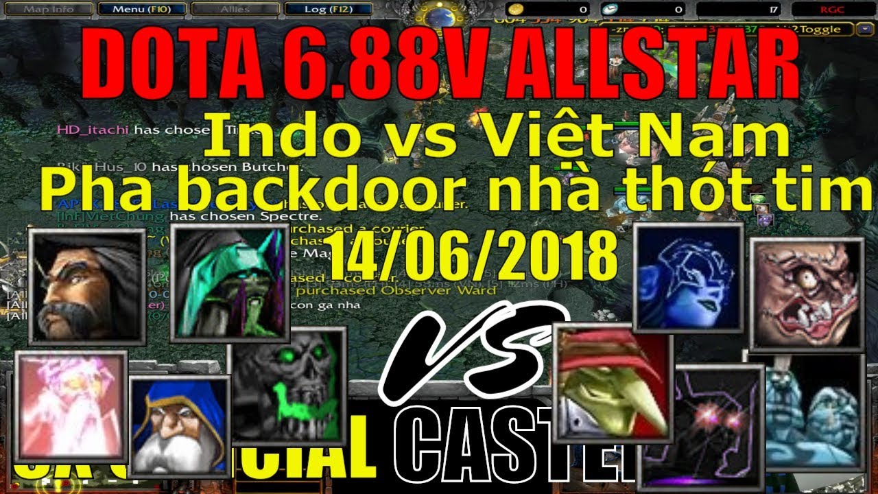 Dota 1 Pro-Siêu kinh điển với màn backdoor thót tim của SF khi Indo gặp VN