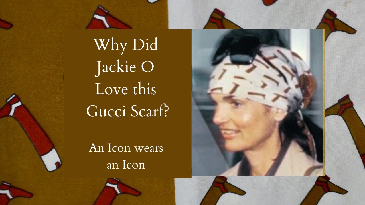 Jackie O's Tell-All Scarf from Gucci