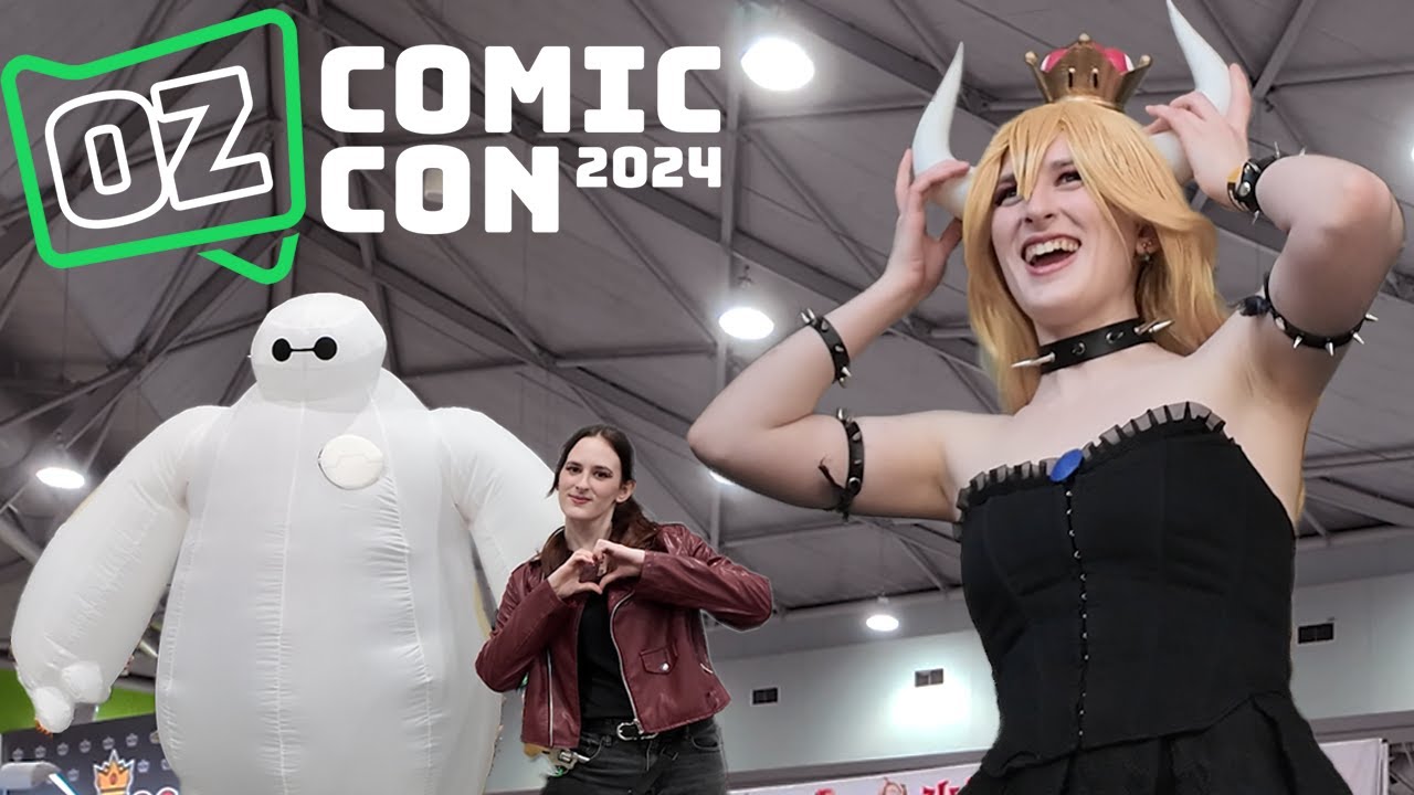 Oz Comic Con Brisbane 2024 VLOG ~ First Convention!