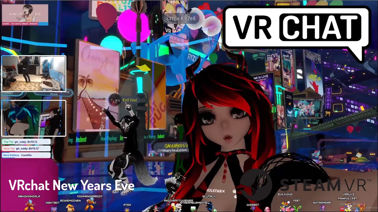 VRChat: New Years Eve in VR - VRC+ Giveaway