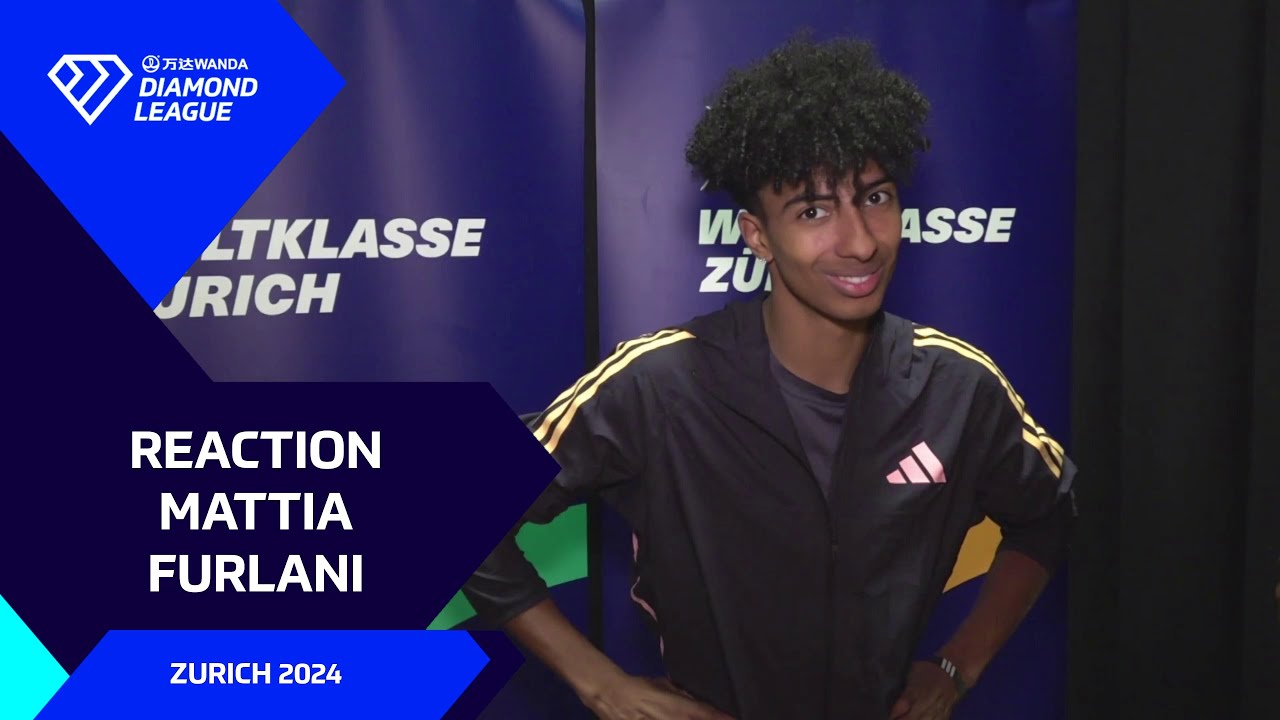 2024 Zurich: Interview With Mattia Furlani (men's Long Jump) - Wanda Diamond League
