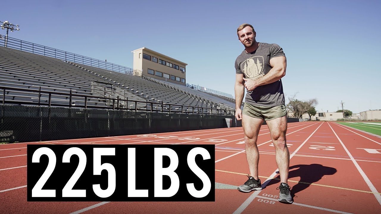 Sub 6 Minute Mile at 225 lbs