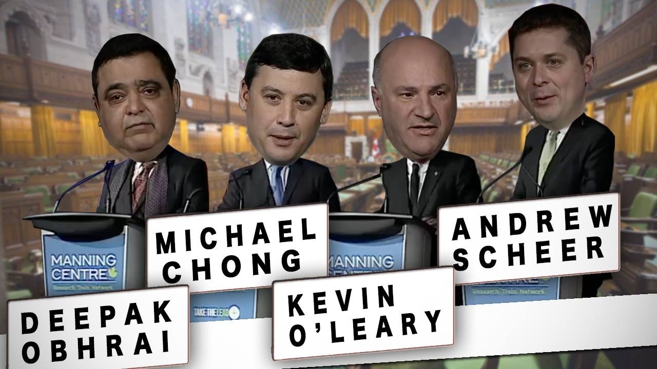 Conservative Leadership Debate - Kevin O'Leary, Andrew Scheer, Michael Chong and Deepak Obhrai