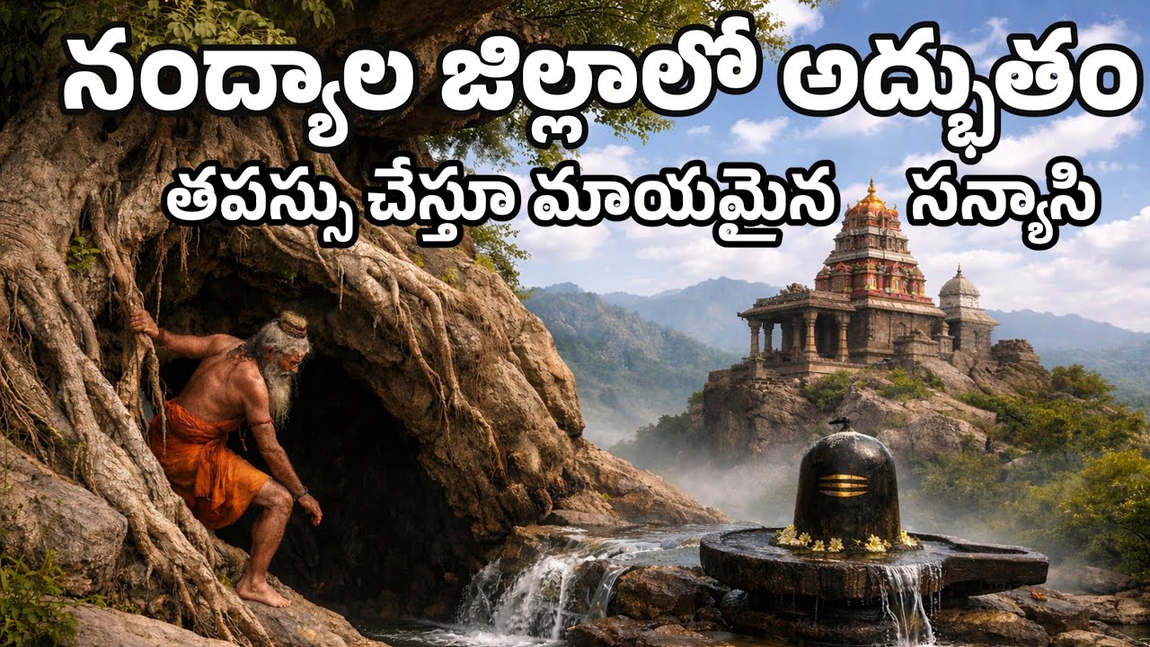 ఆంధ్రప్రదేశ్లోని నంద్యాల జిల్లాలో అద్భుతం ఈ గుహలో వందల సంవత్సరాలుగా తపస్సు చేస్తూ మాయమైన సన్యాసి 🙏🙏