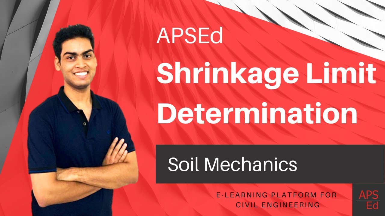 Shrinkage Limit Determination of Soil | Soil Mechanics | APSEd
