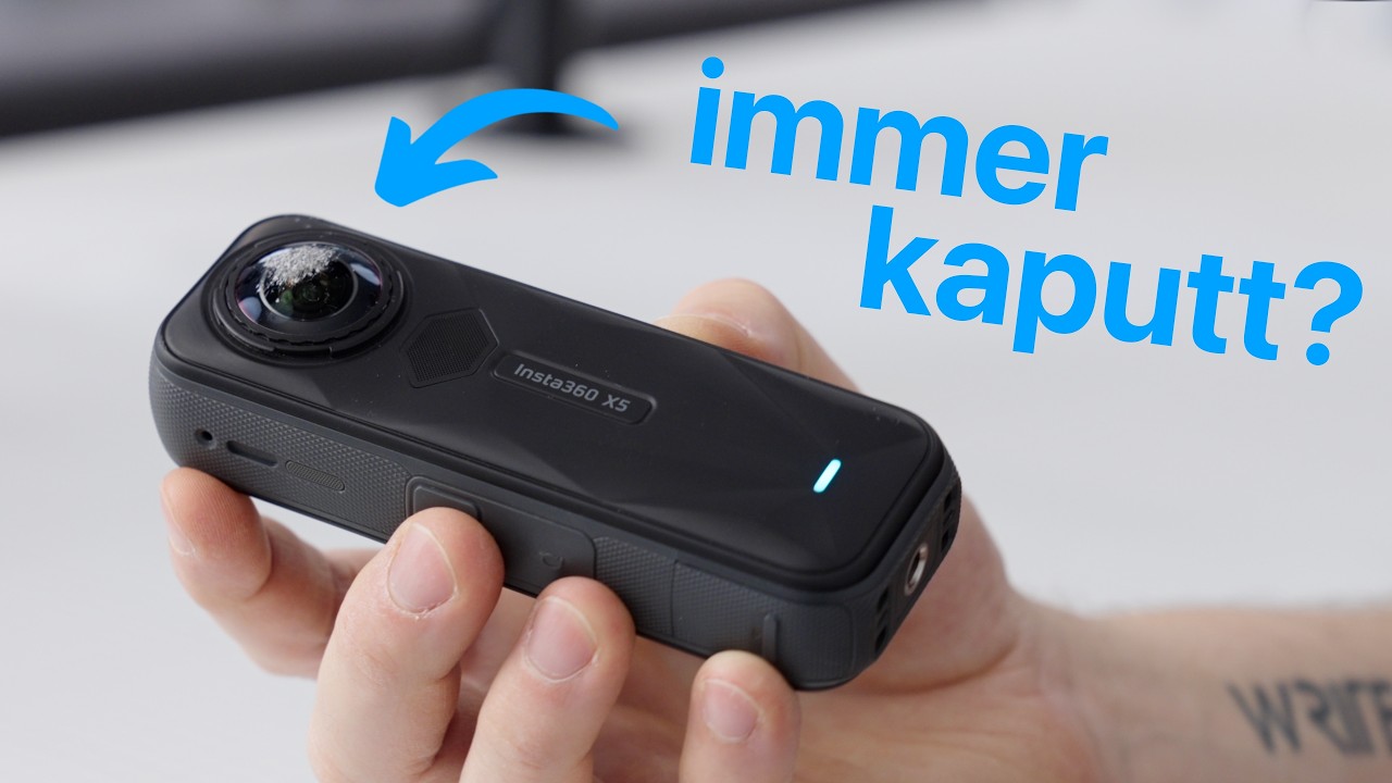Das größte Problem mit 360 Grad Kameras wurde behoben! (Insta360 X5)