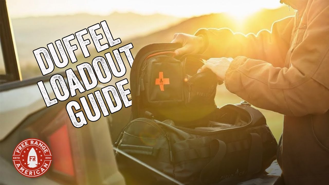 How To Pack a Duffel Bag Emergency Kit