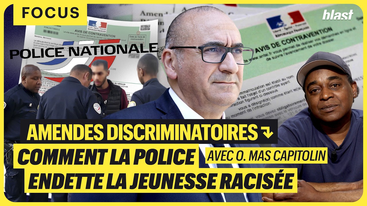AMENDES DISCRIMINATOIRES : COMMENT LA POLICE ENDETTE LA JEUNESSE RACIS&Eacute;E
