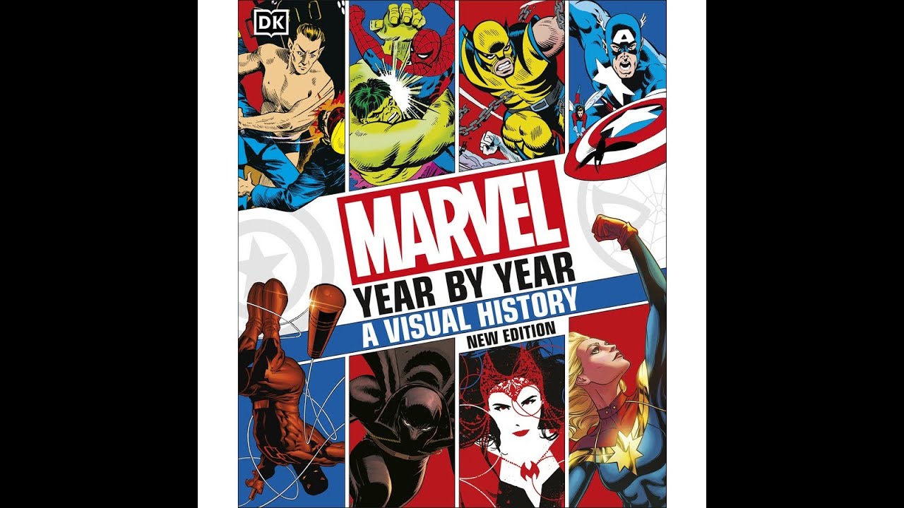 Flip Through Marvel Year by Year book - A Visual History New Edition