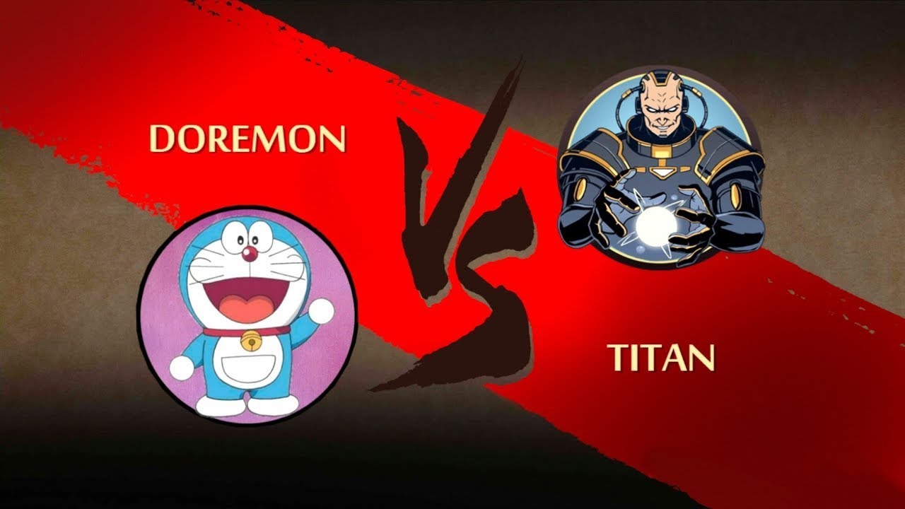 Shadow fight2 Doremon Vs Titan