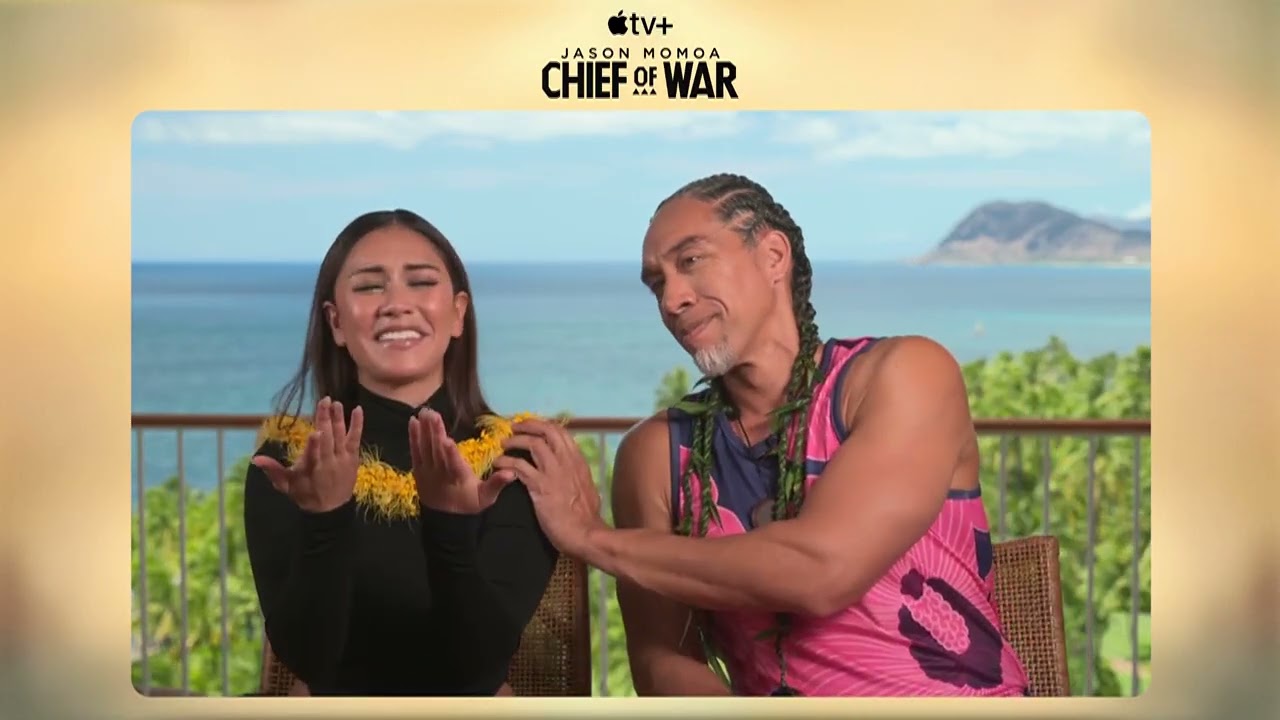 'Chief of War' actors Luciane Buchanan and Moses Goods | FULL INTERVIEW