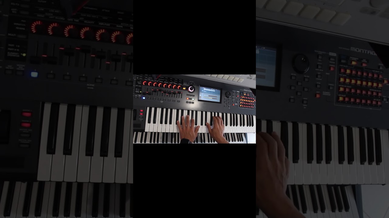 Human league - human cover modx montage yamaha #yamahamodx #yamahamontage #library