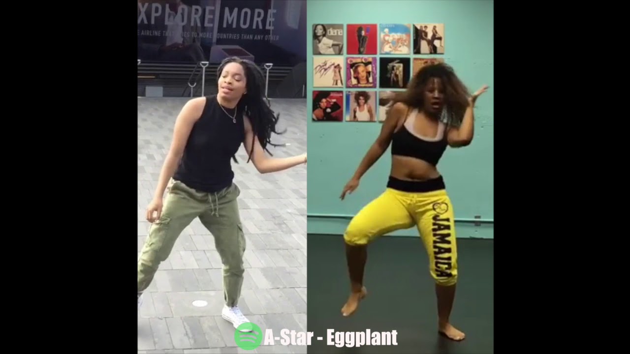 #EGGPLANTCHALLENGE | A-Star - Eggplant Afrobeat Remix by Izzy Odigie @Aliciajasmina