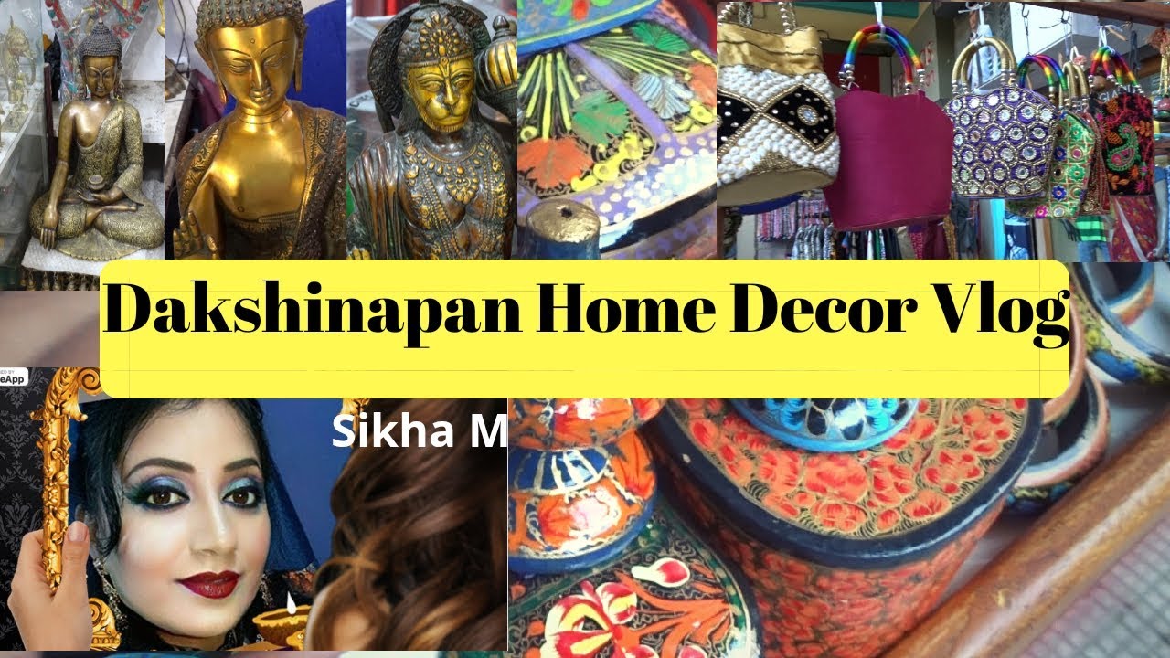 Dakshinapan Shopping Vlog | Kolkata Shopping | Dakshinapan Home Decor Vlog | Sikha M