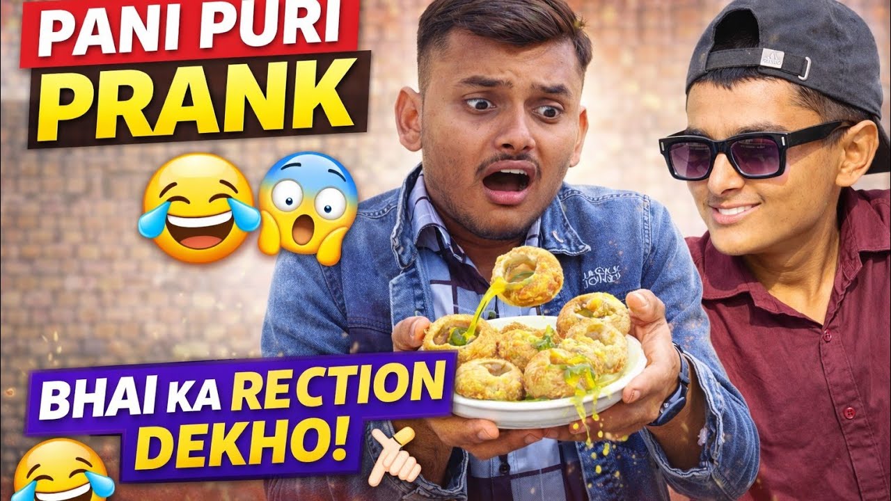 😱 Pani Puri Wale Ke Saath Ye Kya Ho Gaya? | FUNNY PRANK 