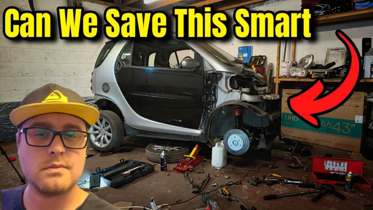 Can We Save This Smart Fortwo? It's worse than we thought! #subscribe